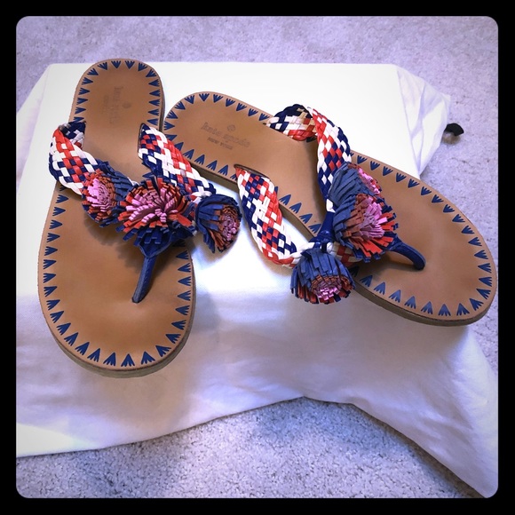 Worn once! Kate Spade sandals size 9 - Picture 1 of 8